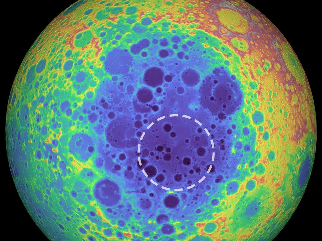 月球艾特肯盆地下發現大量神秘新物質 比夏威夷島大 5 倍？