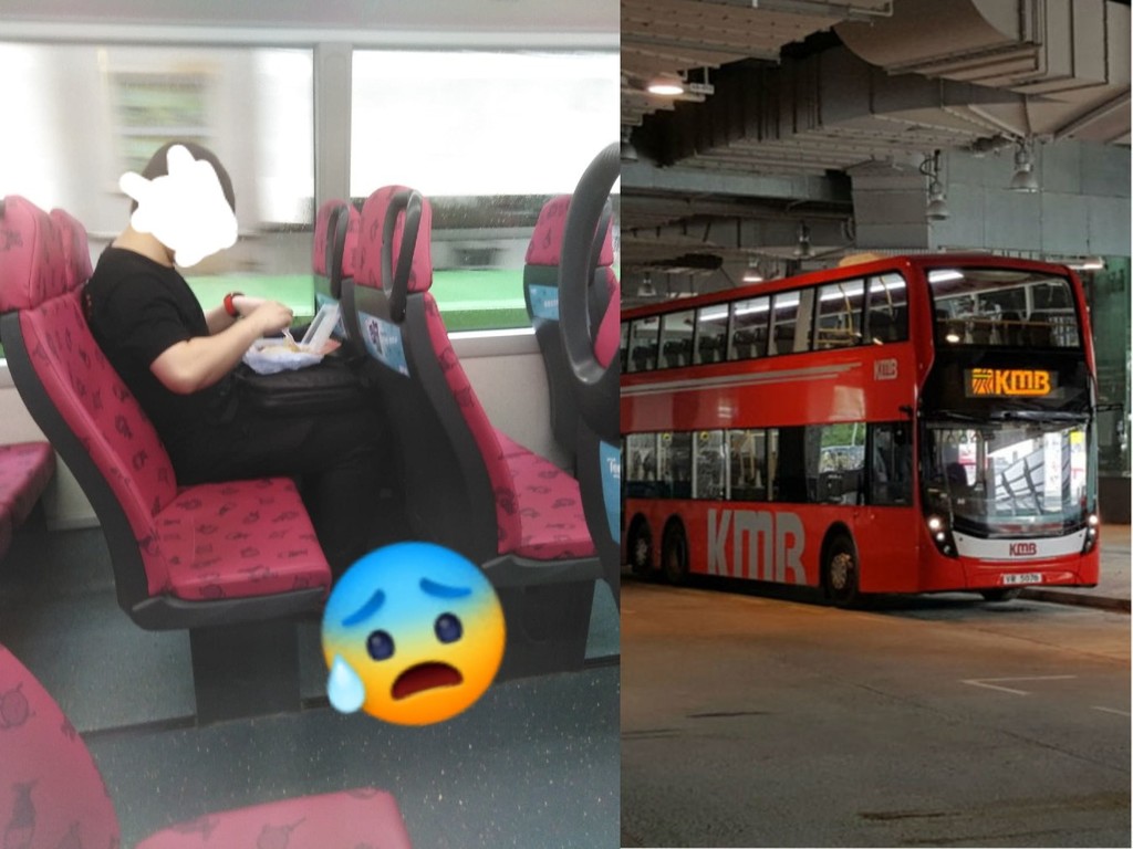 巴士食飯盒被「公審」！ 網民反問：邊個會想坐喺巴士食飯？