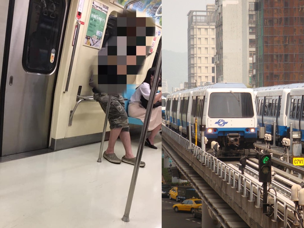 學生哥搭地鐵嫌地盤工人污糟  問：可以報警請他下車嗎？