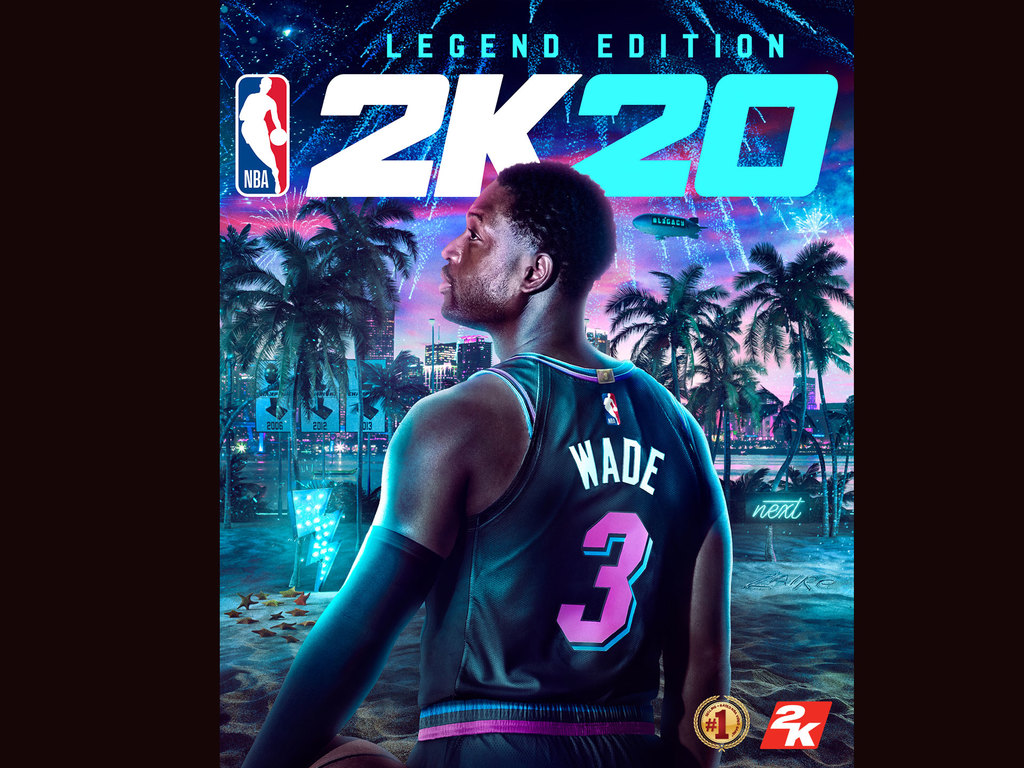 湖人Anthony‧閃電俠D-Wade NBA 2K20封面發表
