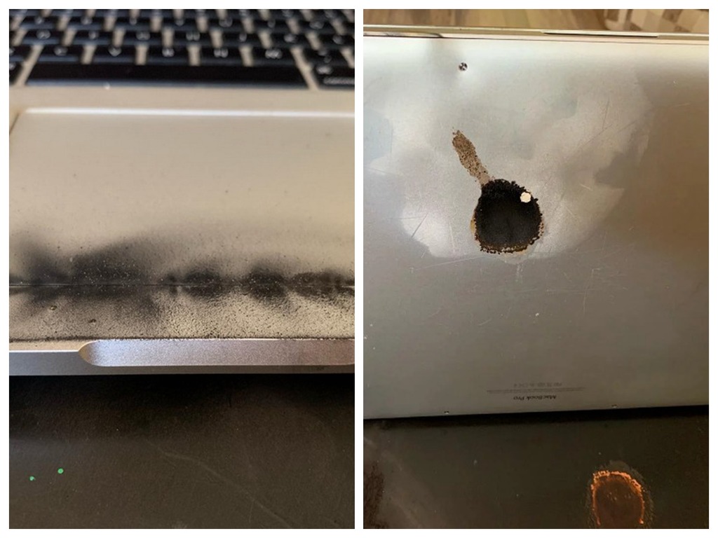 網友分享 MacBook Pro 著火燃燒！教你速查自己電腦有否受影響