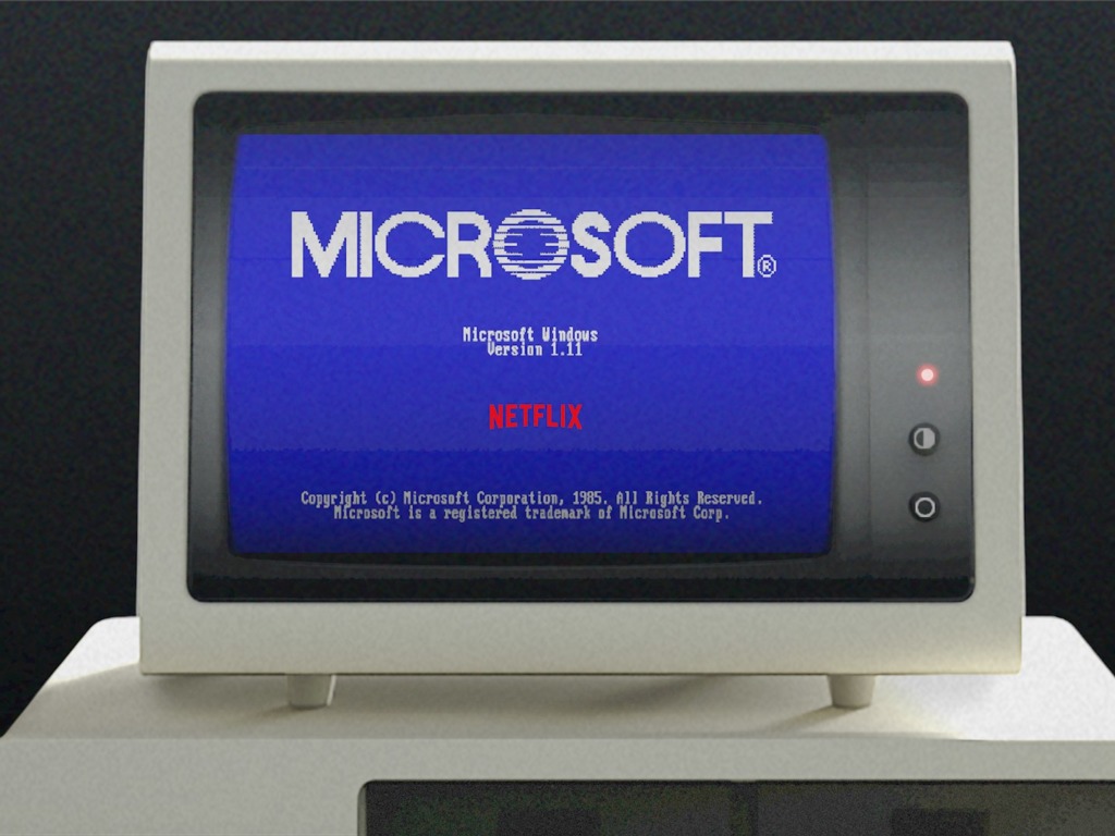 Windows 1.0 偽 OS 熱傳?原來是與 Netflix 聯乘的產物
