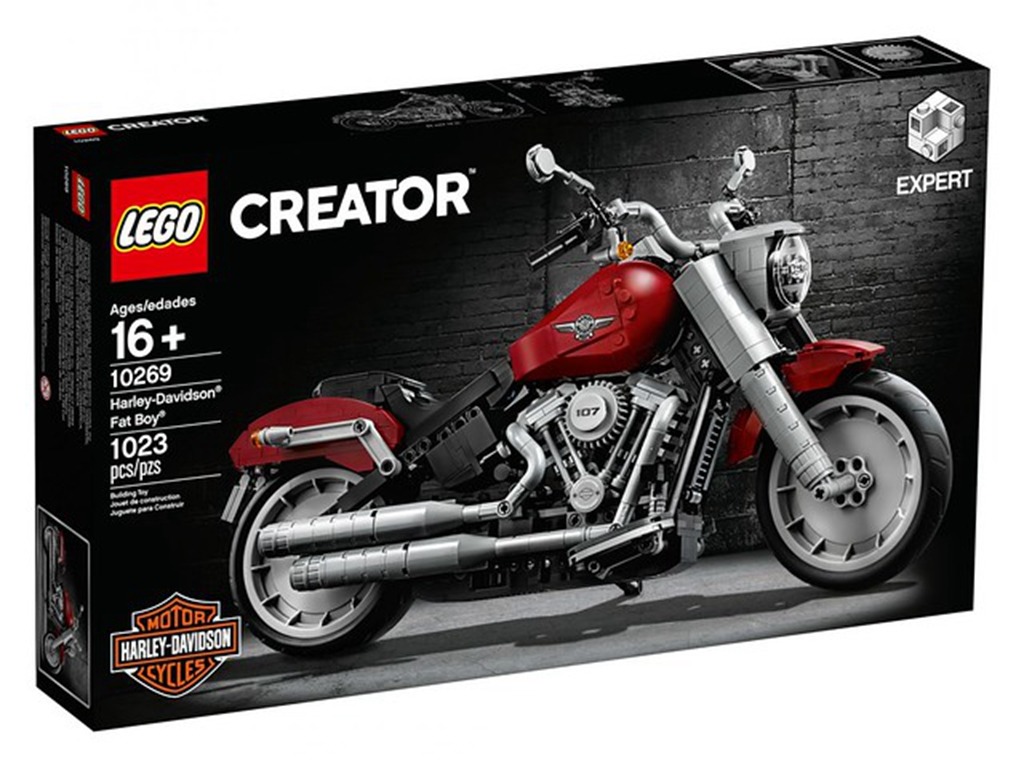 電單車迷注意！LEGO Harley-Davidson Fat Boy 八月開售