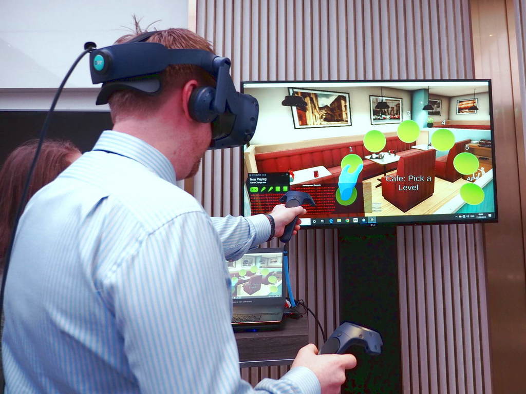 企業應用VR 互動方式提供心理治療