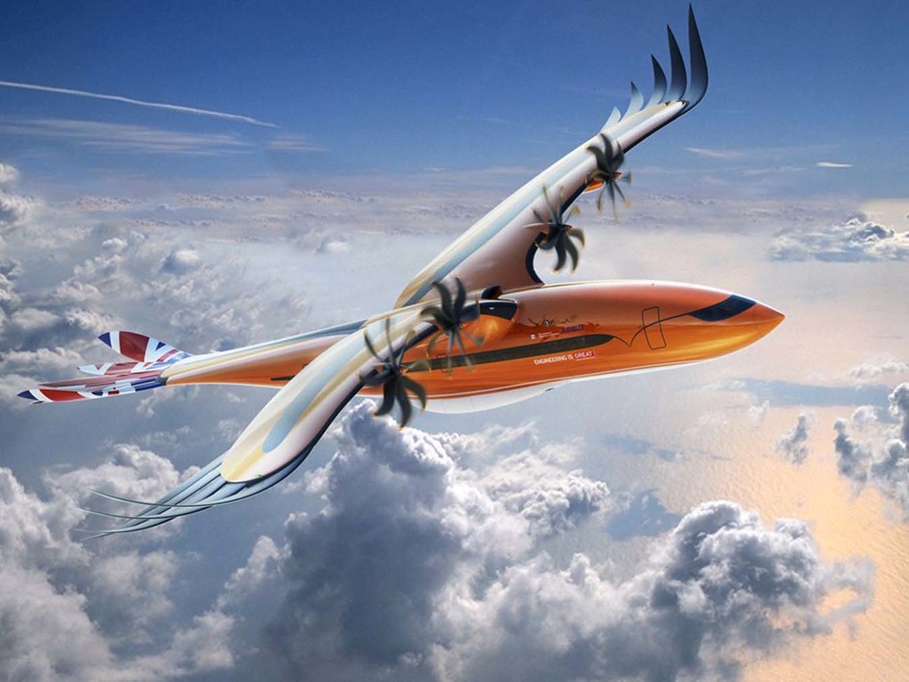Airbus 空中巴士發表 Bird of Prey 新概念混能飛機 有翼有尾似巨鳥