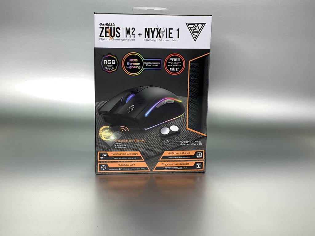Gamdias ZEUS M2 RGB【開箱】 廉價遊戲鼠套裝