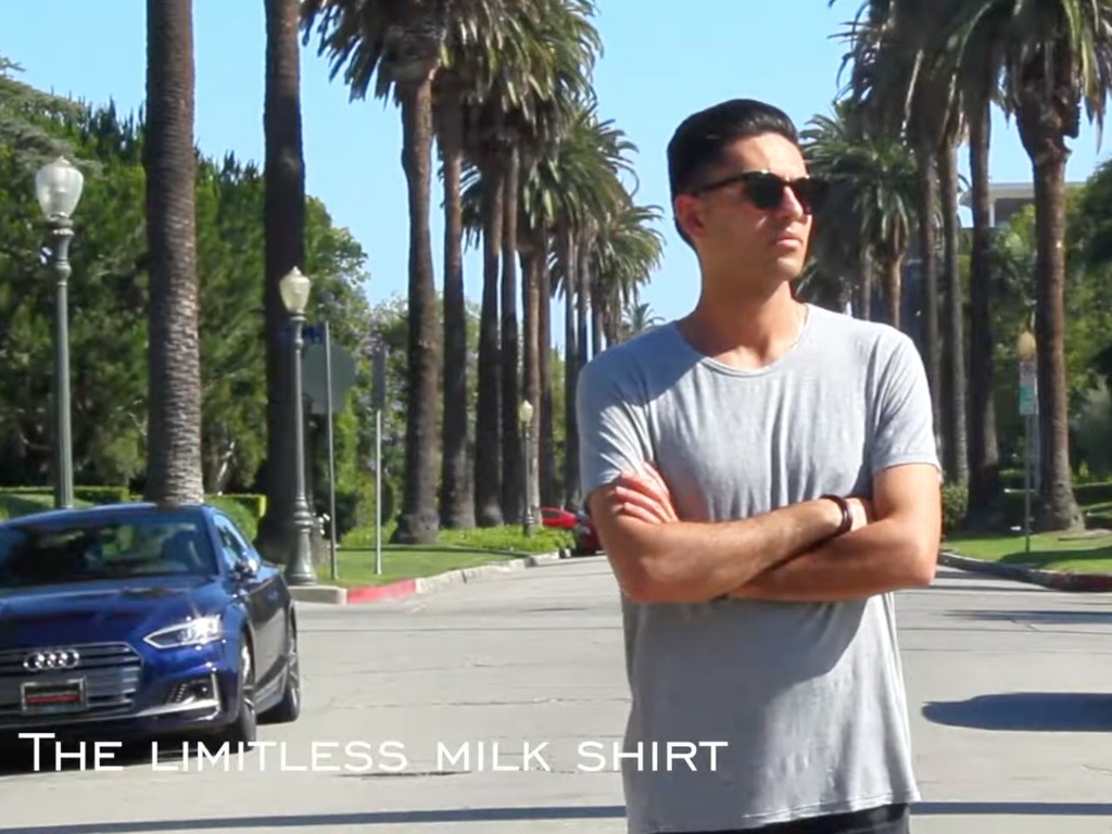 牛奶製 Mi Terro Limitless Milk Shirt 眾籌  具備吸濕排汗抗菌功能