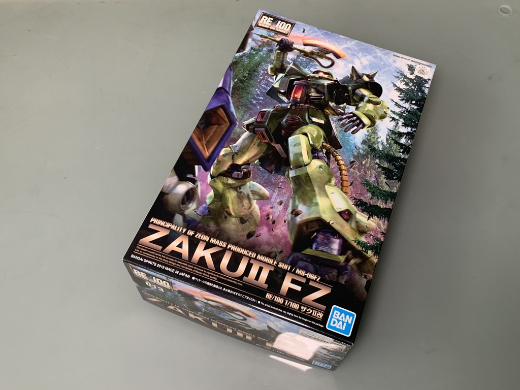 RE ZAKUII FZ【開箱】 勇武渣古守護殖民星