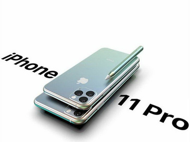 iPhone 11渲染圖 全新顏色配手寫筆