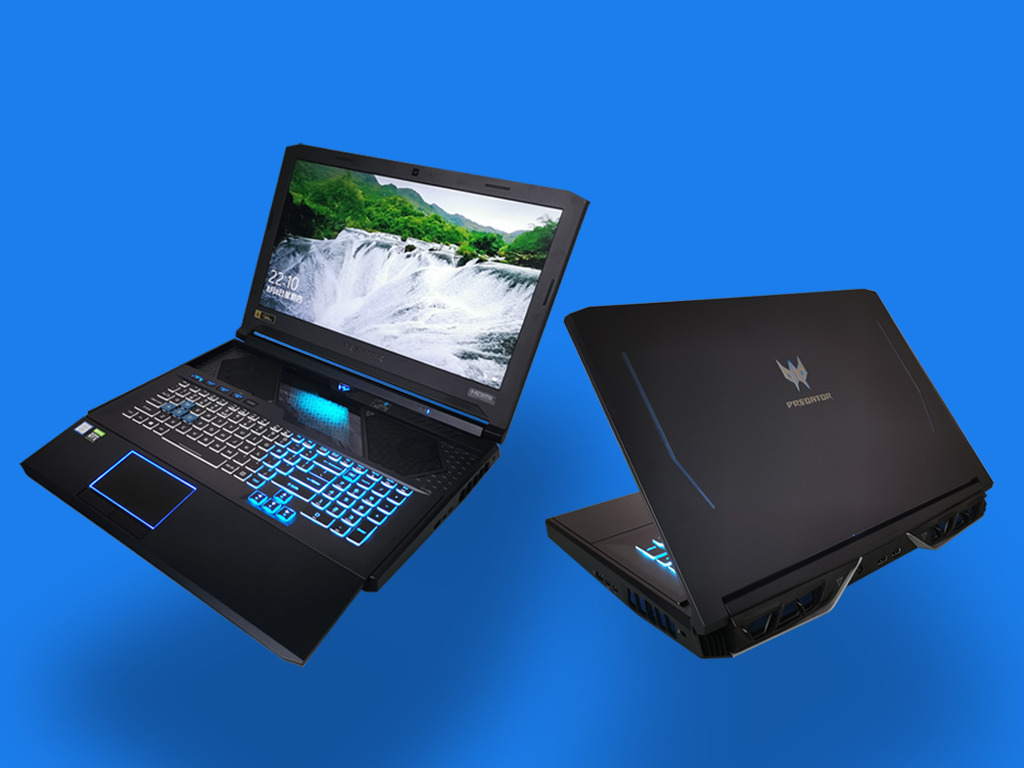 自動超頻 Acer Predator Helios 700     創新下滑鍵盤助散熱