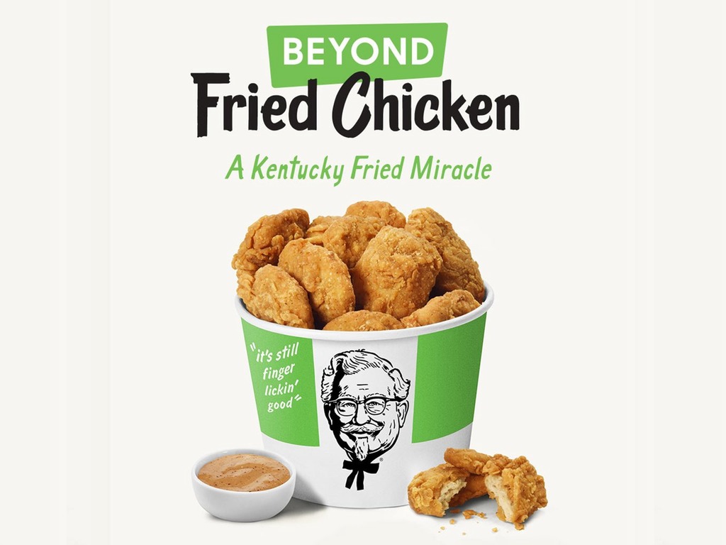 KFC 推出人造雞肉 味道跟傳統炸雞無分別？