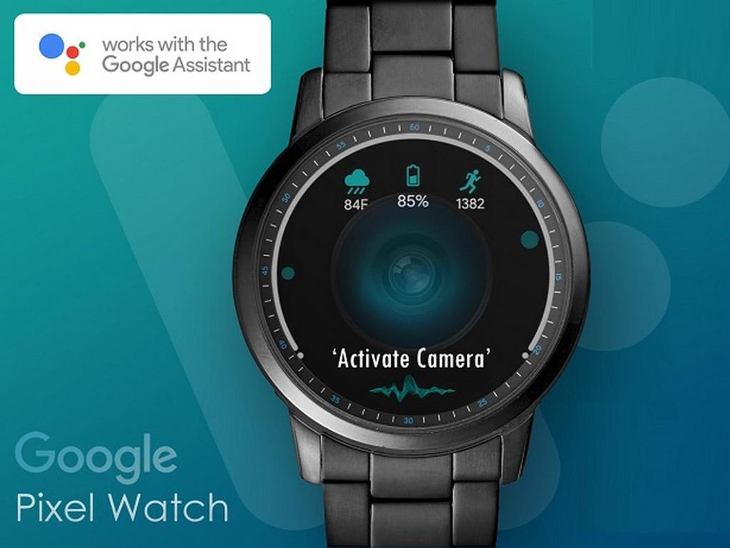 Google Pixel Watch 專利設計曝光！錶面中央設鏡頭