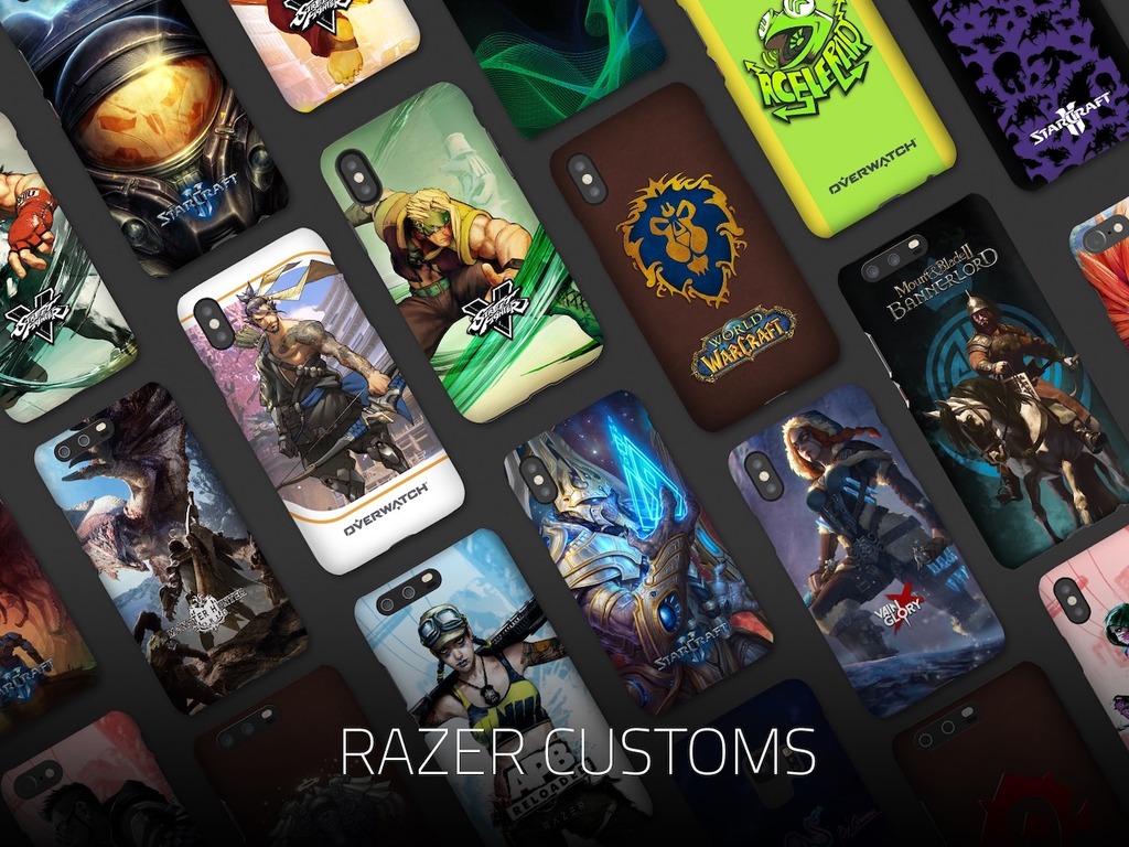 Razer Customs 登場！自訂遊戲主題手機殼