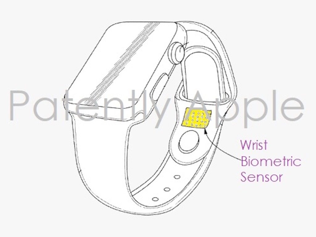 Apple Watch 或推出智能錶帶 手腕識別專利曝光
