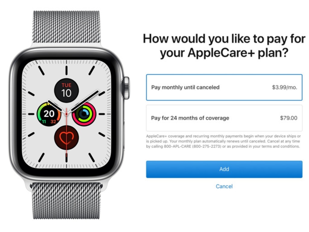 Apple 為 AppleCare＋ 服務計劃增設無限時按月收費選項