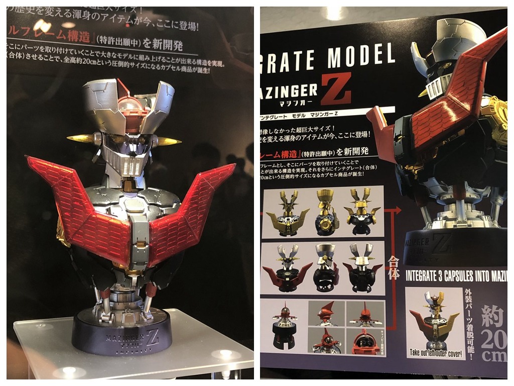 日本 Bandai 明年推出鐵甲萬能俠扭蛋胸像