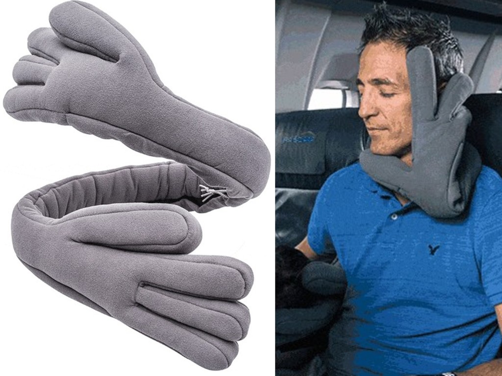 坐飛機瞓覺不再左搖右擺！外國眾籌網推 My Daddys Arms 旅行頸枕