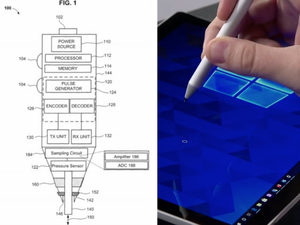 新一代 Microsoft Surface Pen 專利技術  揭示大幅改善壓力靈敏度