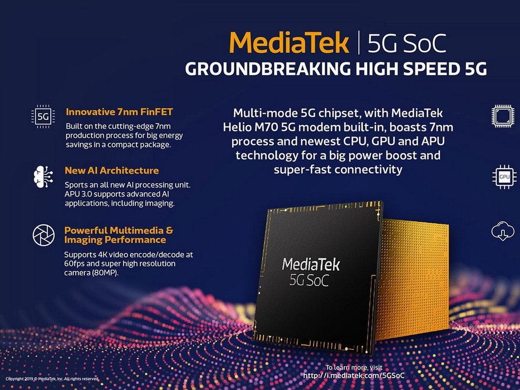MediaTek 5G 處理器 Geekbench 跑分首曝!效能超越 Snapdragon 855?