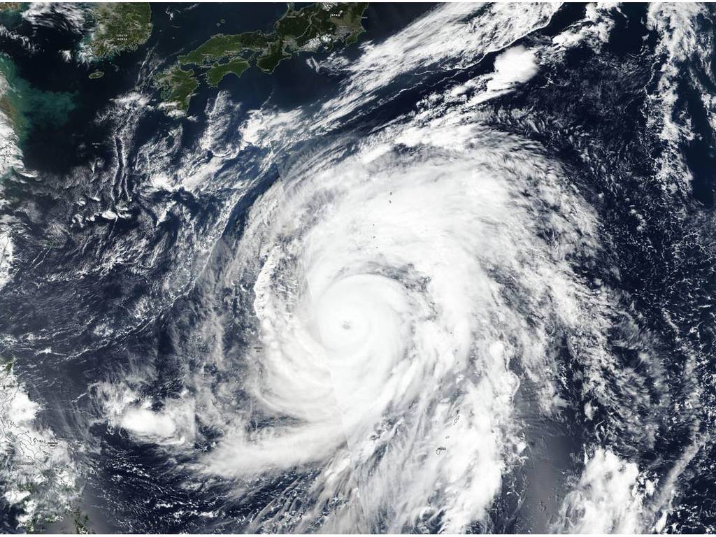 NASA 拍到「最強颱風」海貝思震撼照！預計周末登陸日本關東