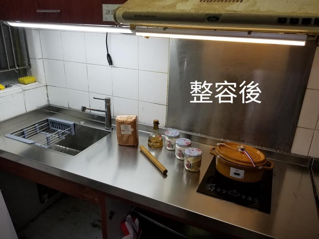 【網購裝修實錄】網民 DIY 翻新廚房分享度尺貼士！3000 港元淘寶買件 8 小時完成