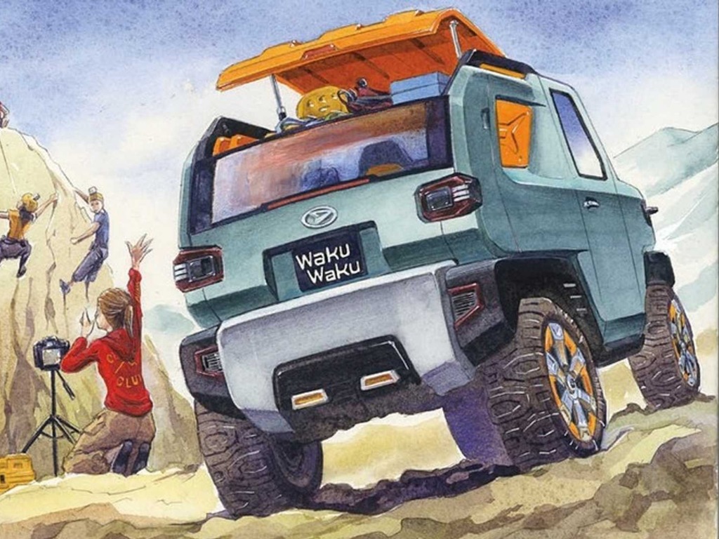 【e＋車路事】大發 Daihatsu WakuWaku 概念車將亮相東京車展 「Jimny 仔」勁敵？