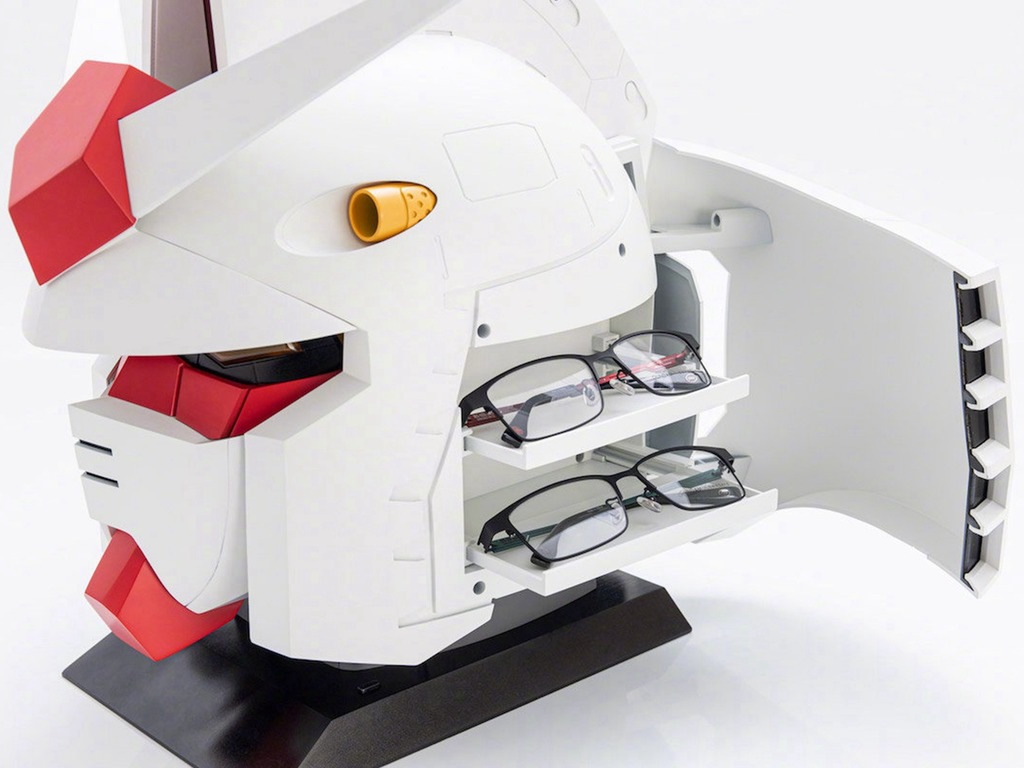 機動戰士 x OWNDAYS 眼鏡  40 周年高達頭像收納盒