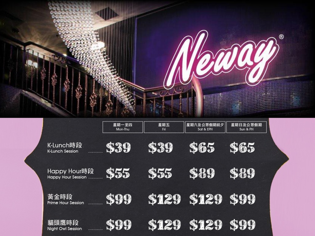 Neway 推限定彩蛋優惠  K Lunch HK＄39 起任唱 4 小時