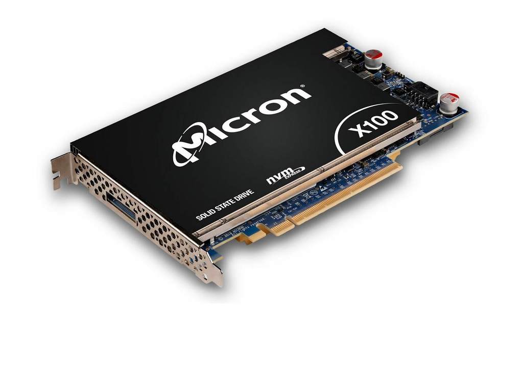 Micron X100 終極效能 SSD   每秒 10GB／s 讀速！