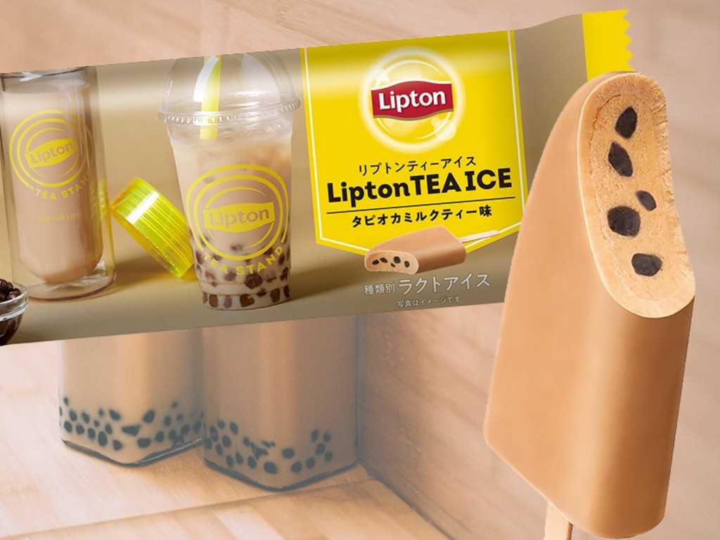 日本珍奶熱潮停不了！ Lipton 推限定珍奶雪條