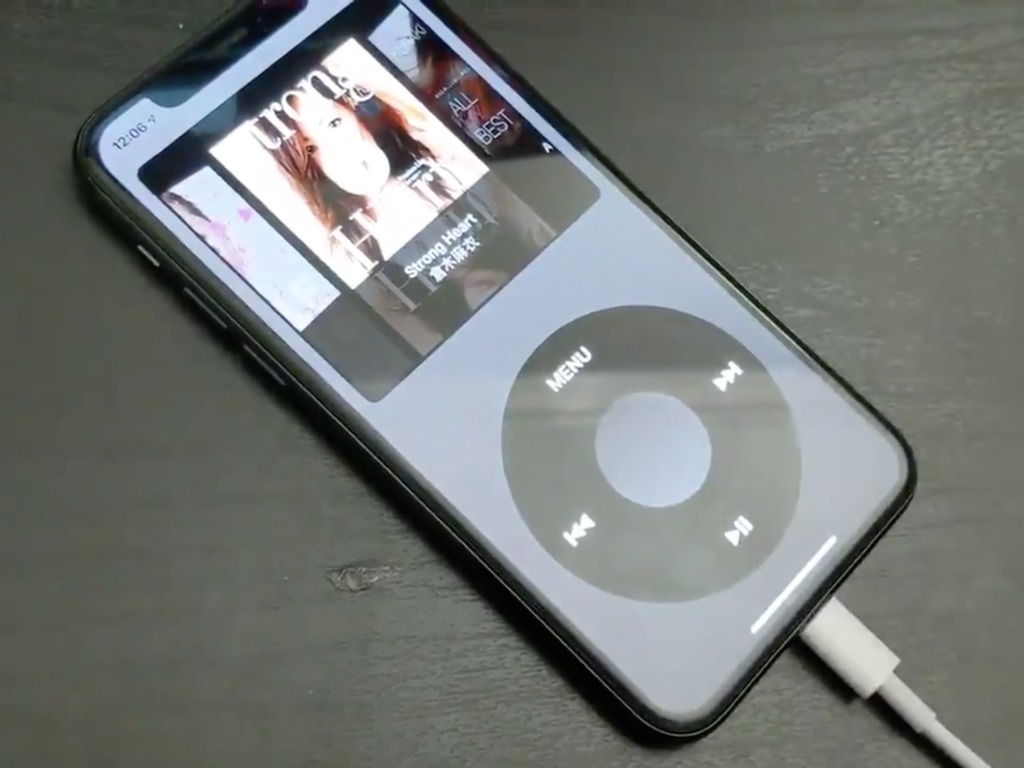 iPod Click Wheel 完美植入 iPhone   一個 App 讓集體回憶歸位
