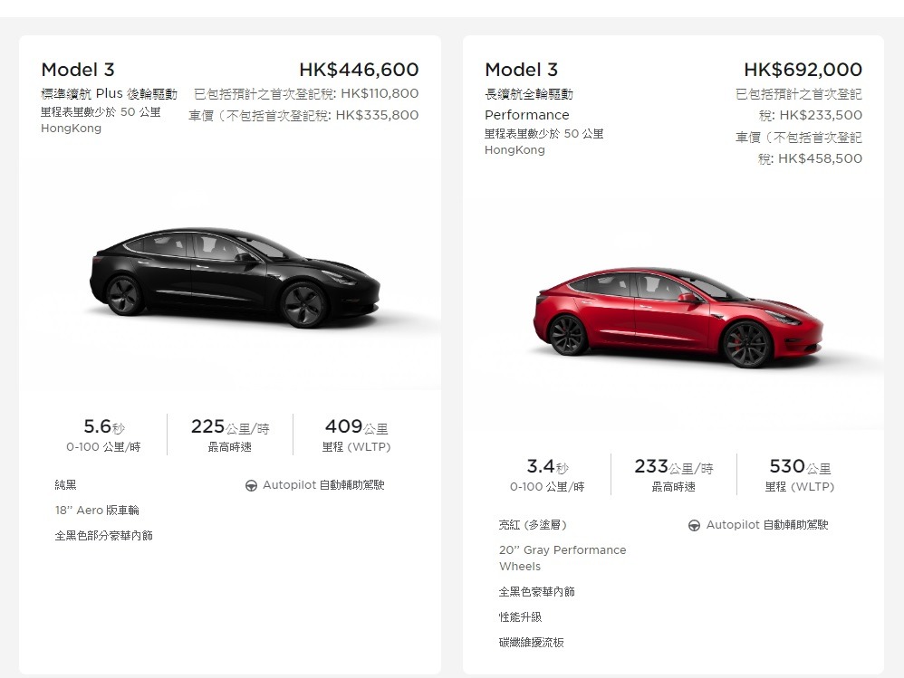 Tesla Model 3 現貨車開售！44 萬有交易不用排隊等出車