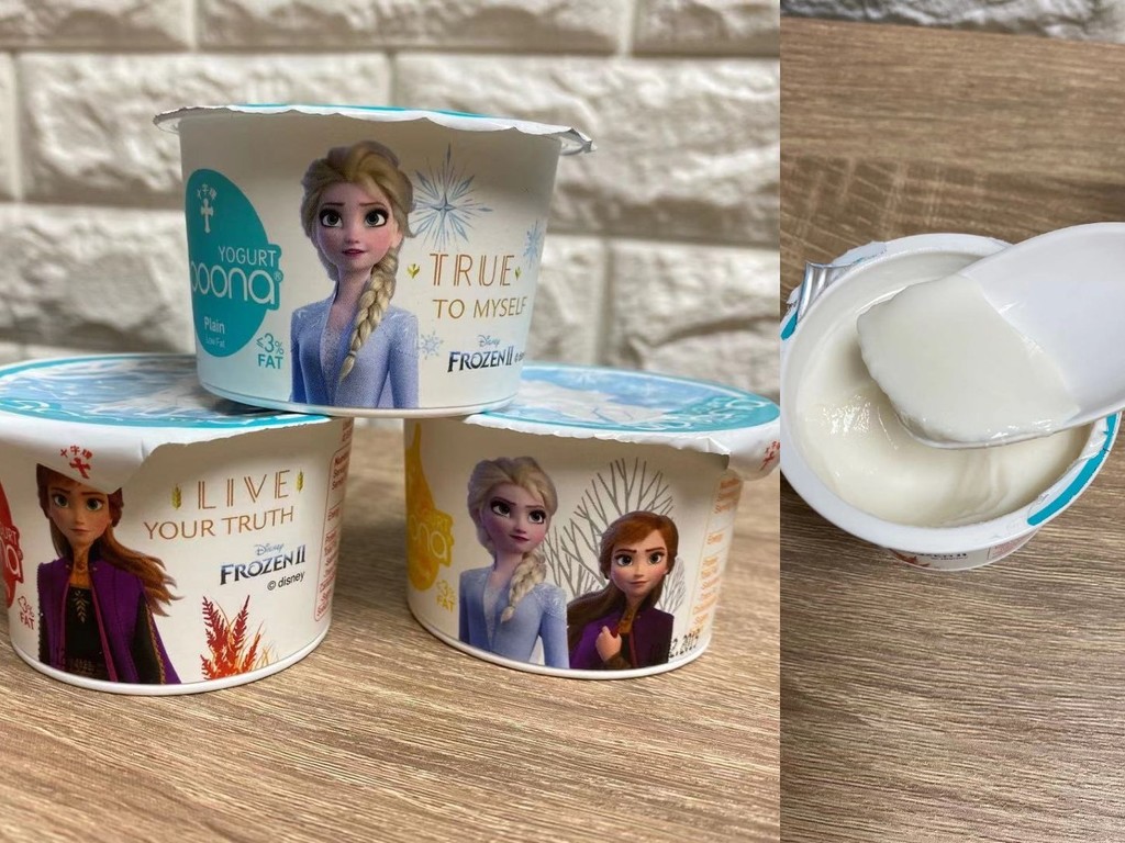 十字牌新品「Spoona 純．凝酪」乳酪試食  人氣 Frozen 包裝啱晒小朋友