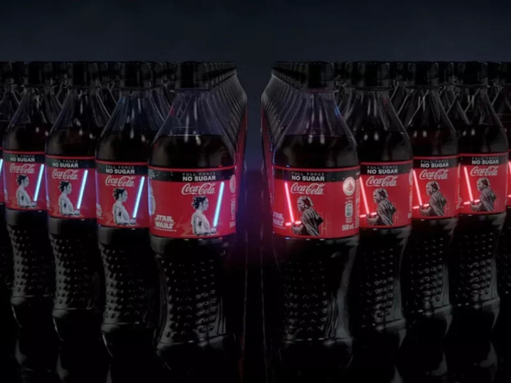 《星球大戰：天行者崛起》OLED 發光特別版 Zero 可樂 限定 8000 瓶設指定購買地點