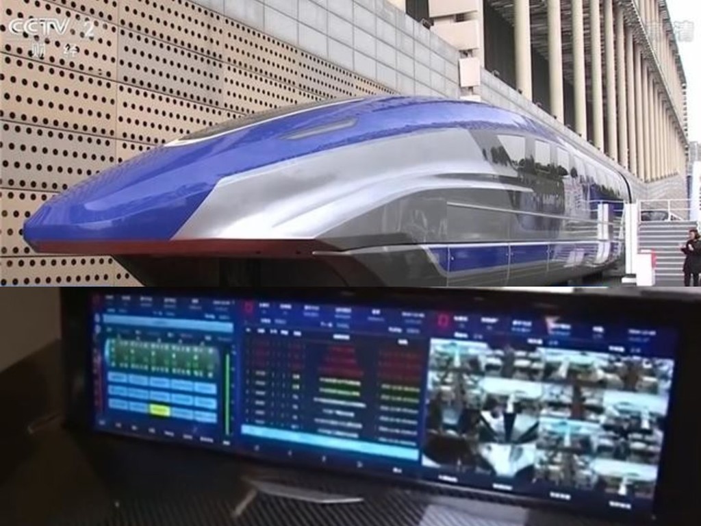 中國最新時速 600 公里磁浮列車亮相  無人駕駛兼 30 年免維修？