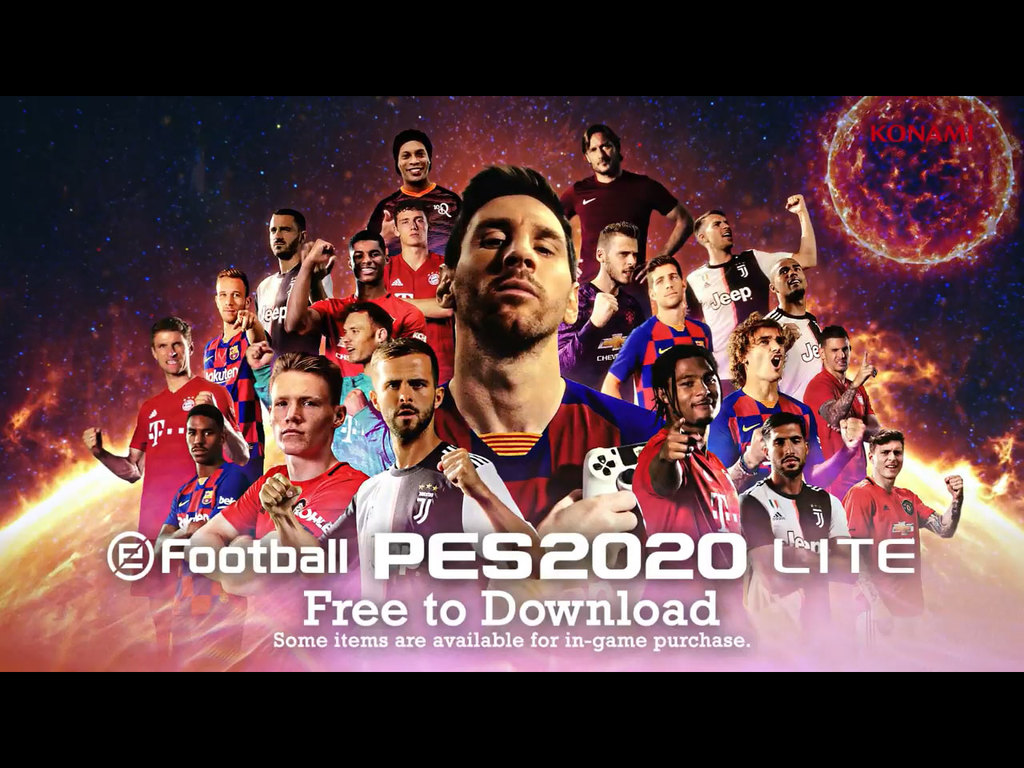 PES 2020更新包 同步推LITE免費對戰版
