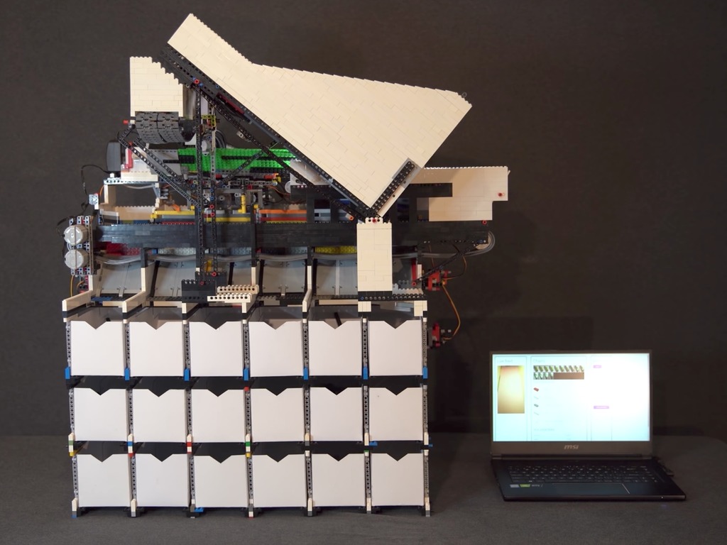 樂高迷自製 LEGO 積木分類機 靠 AI 每兩秒細分組件【有片睇】