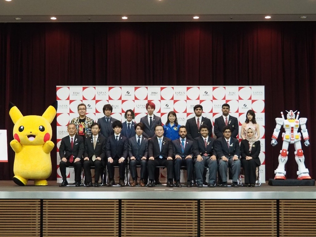 比卡超．高達  就任 2020 世博會日本公關大使