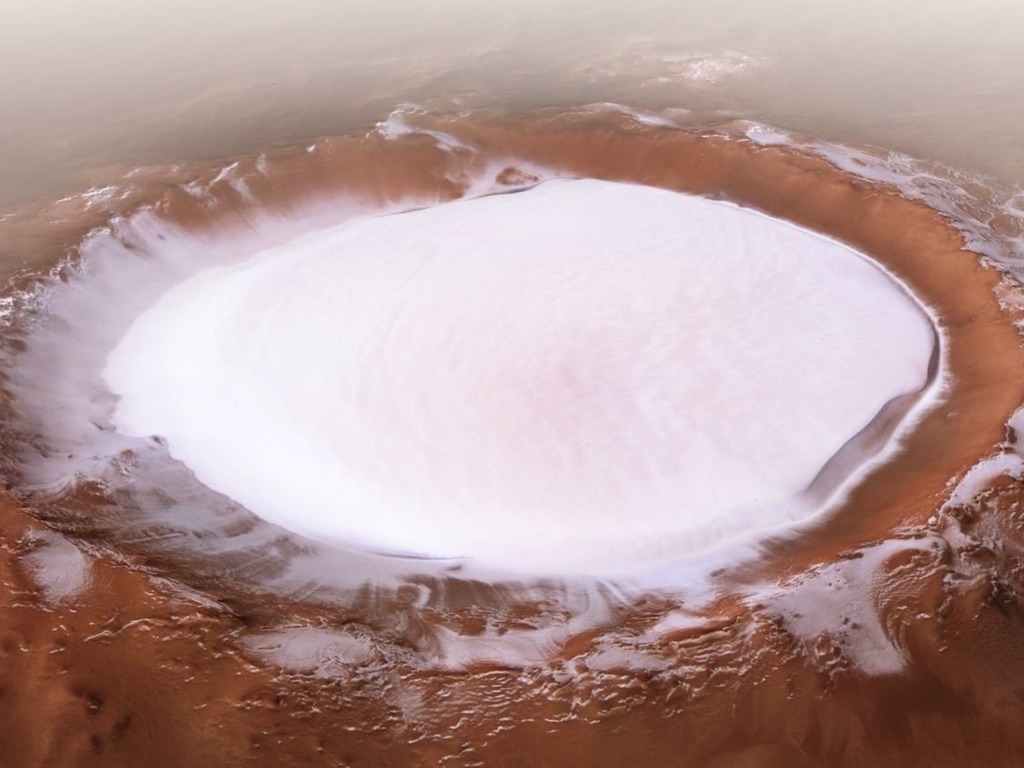 NASA 探測數據顯示火星有水冰存在  藏於地表下 1 吋範圍
