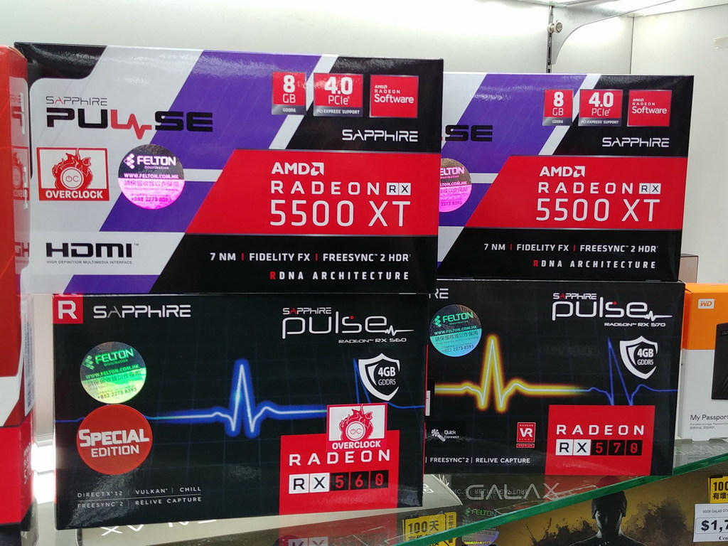 Radeon RX 5500 XT 突襲！  中價顯示卡市場大洗牌