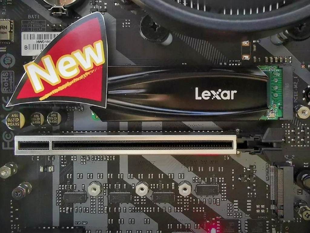 Lexar 7GB／s 極速 PCIe 4.0 x4 介面 M.2 SSD！傳明年上市