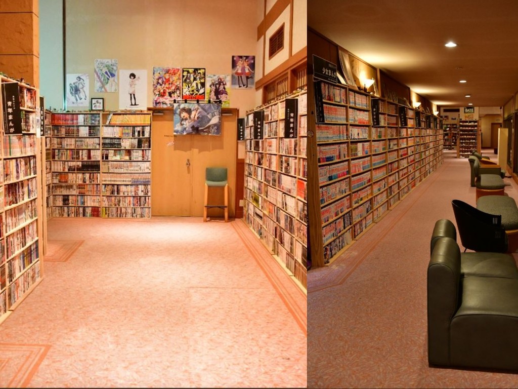 【漫畫迷必去】日本另類溫泉酒店  休息區漫畫數量媲美圖書館