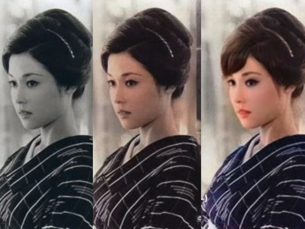 【多圖】日本網民用 App 將古代美女變妝  昭和美女「現代化」後仍然超吸引？