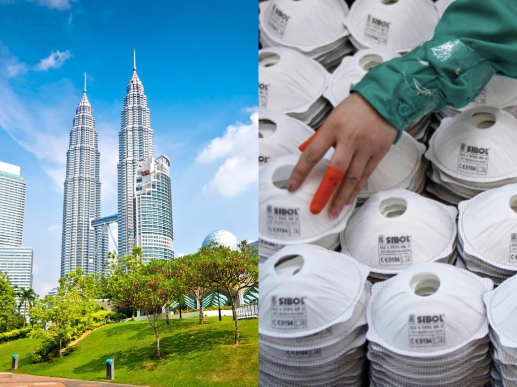 【武漢肺炎】馬來西亞口罩日產量提升至 40 萬個 9 成出品優先供應醫護人員