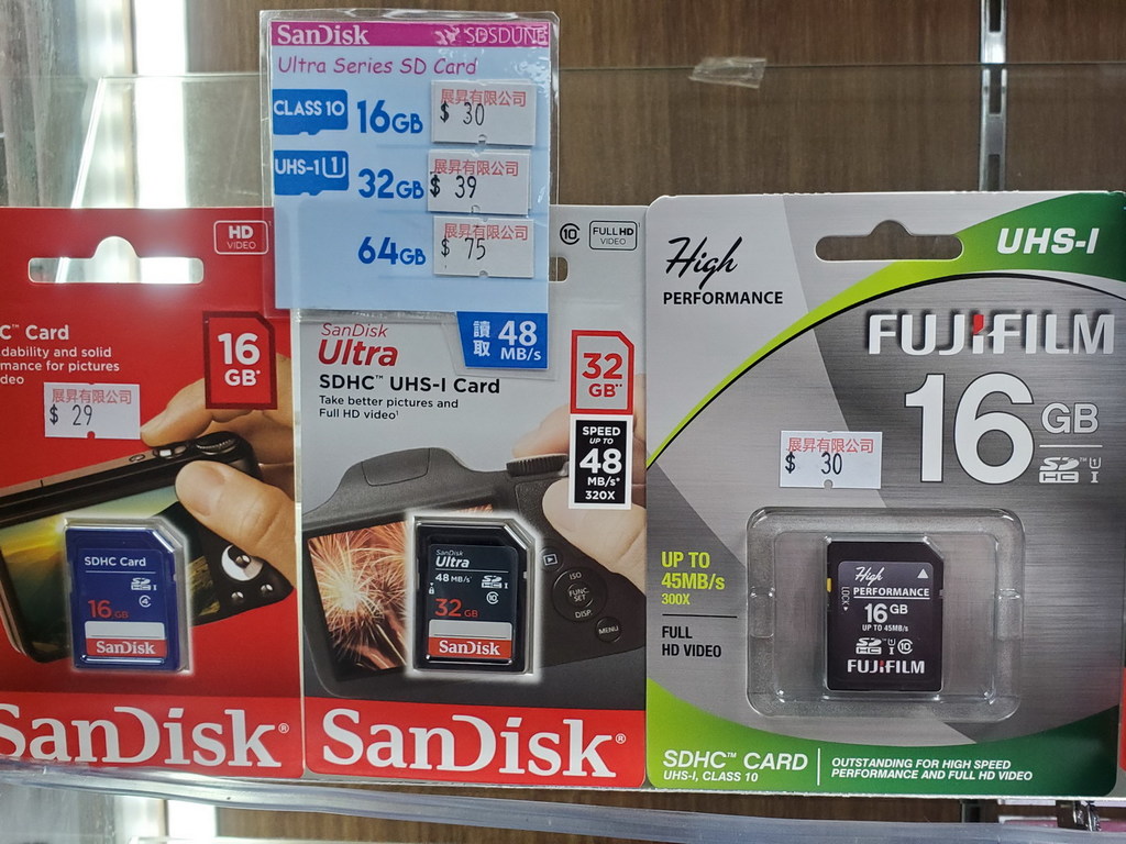 只有 16GB 細容量？  Fujifilm SD 卡現身腦場