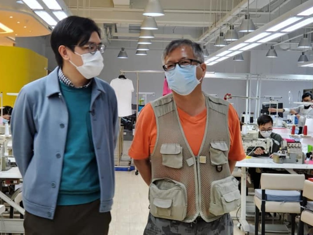 【議員直擊廠房】化學教父 K KWONG 研製可替換口罩  濾芯售價可低至 ＄2