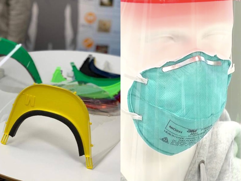 【新冠肺炎】理大研發 3D 打印防護面罩  日產 3 萬件緩解醫療物資短缺