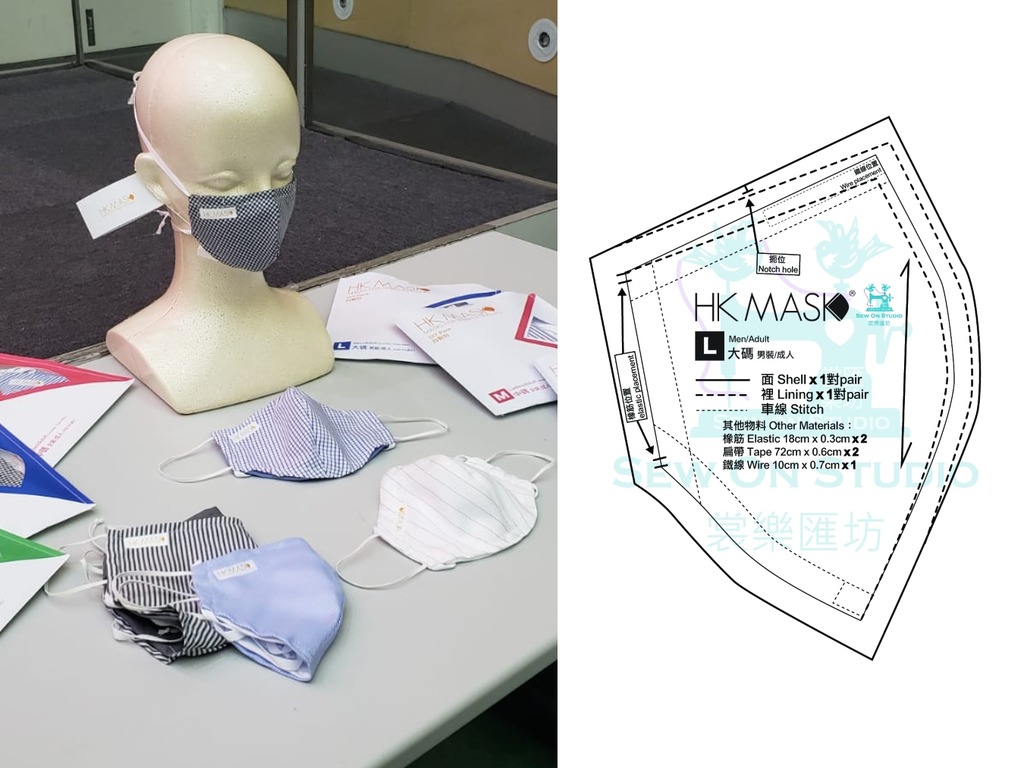 K Kwong HK Mask 口罩紙樣連結被瘋狂檢舉  網民聯手「打包」開心 Share（附下載連結）