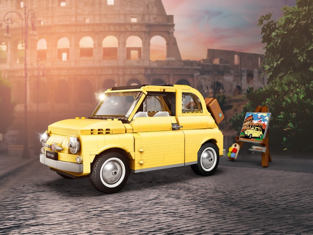 LEGO Fiat 500（10271）抵港！ 意大利經典小車勁多細節位