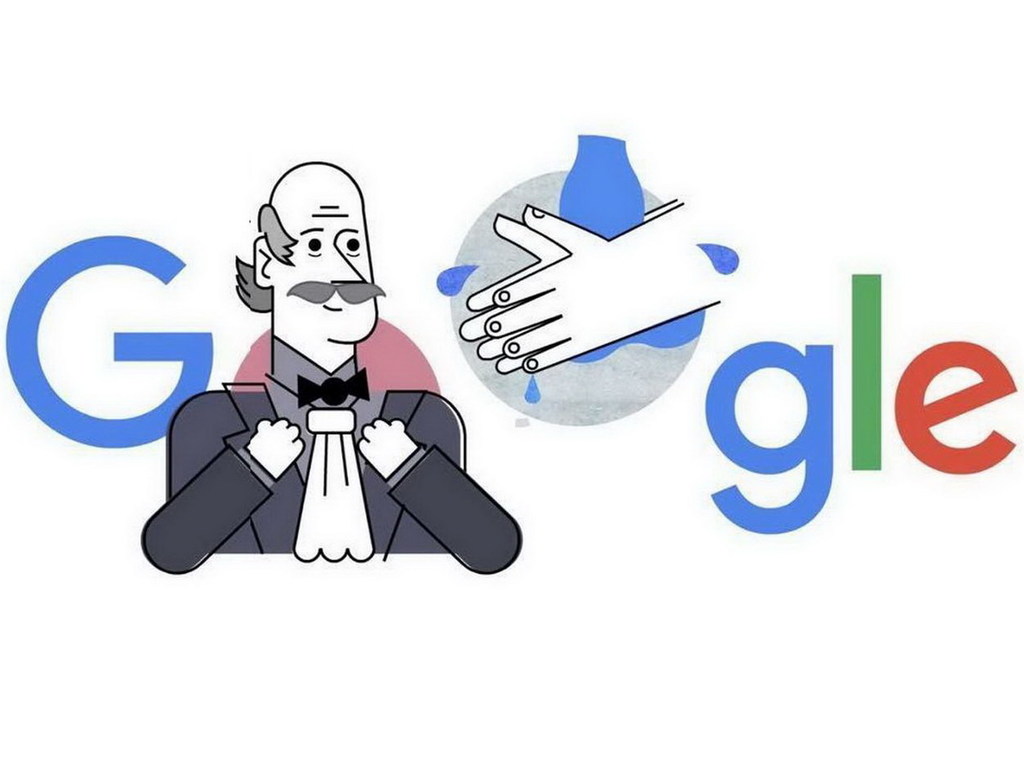 【防疫措施】Google Doodle 向提倡洗手的匈牙利醫生致敬！